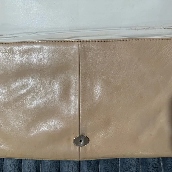 Vintage Leather (Larger) Patchwork Clutch - Picture 7 of 9